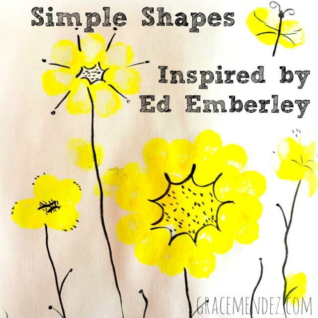 Ed Emberley simple shapes Grace Mendez