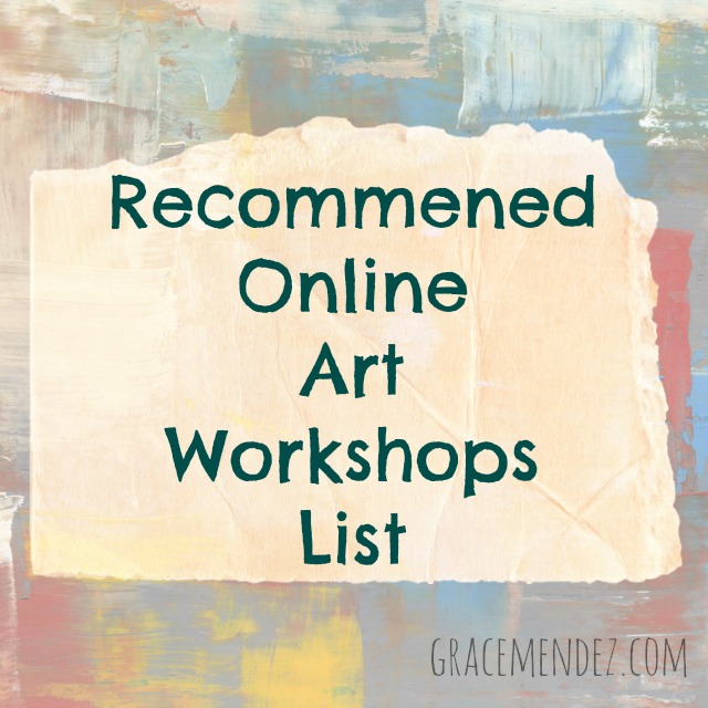 Online Art Workshops List Grace Mendez
